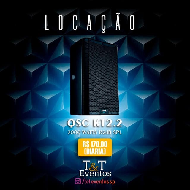 Caixa de Som QSC K12.2